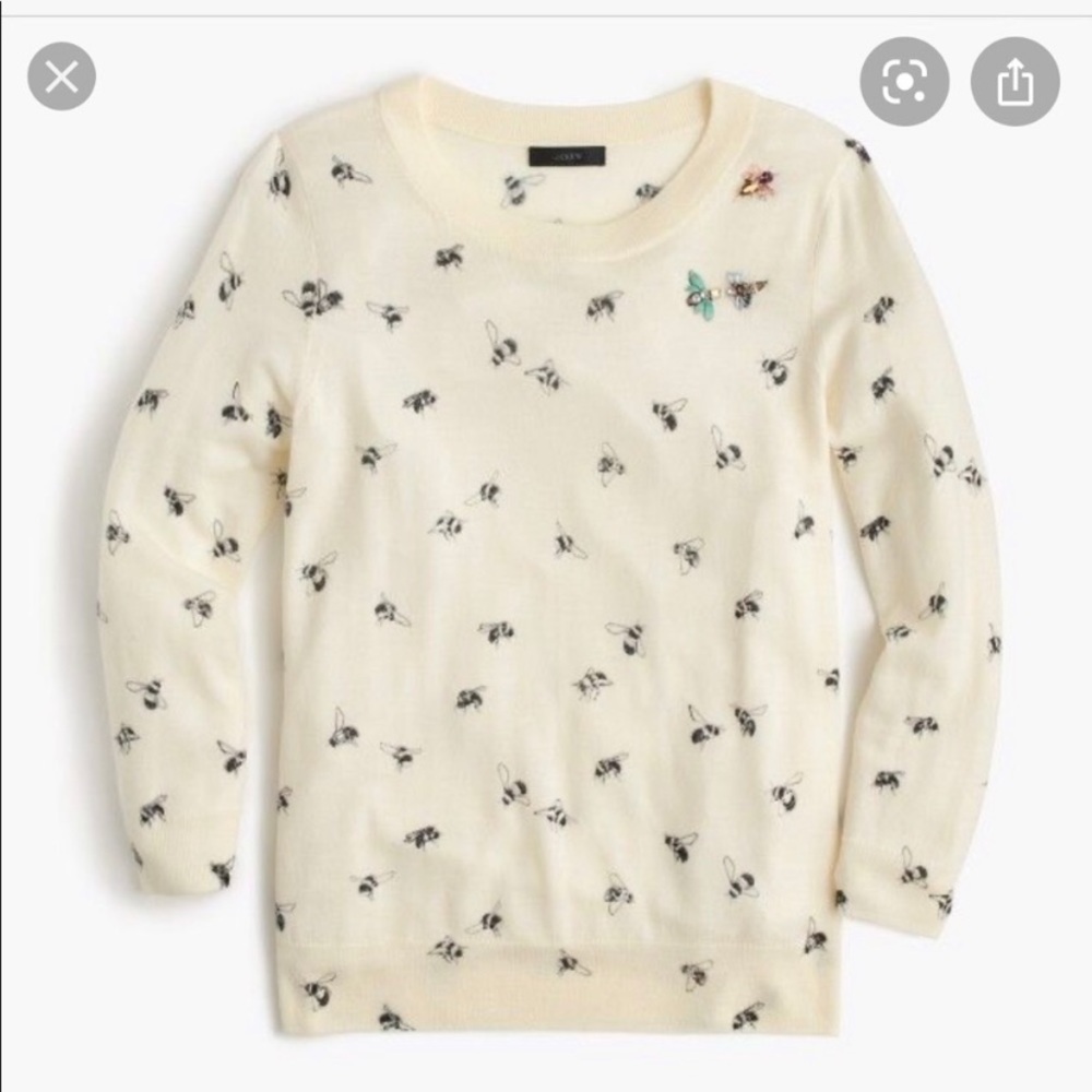 Jcrew bumble bee sweater